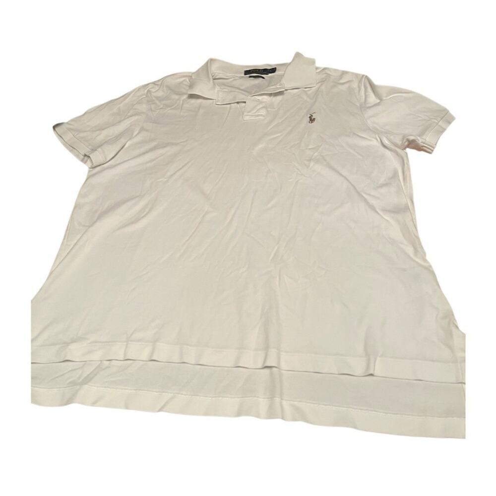 Ralph Lauren Pima Soft Touch Polo Shirt, size Large